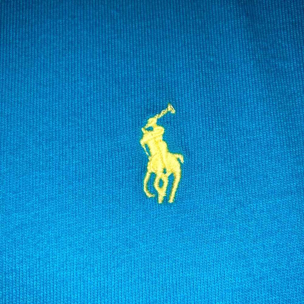Unisex Youth POLO Ralph Lauren Blue T-Shirt - Picture 4 of 5